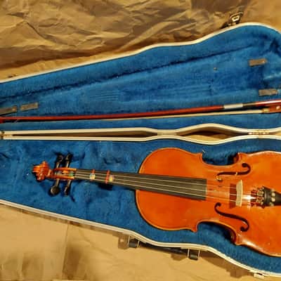 Josef Lorenz Luby (Schonbach) 3/4 Violin, Czech, with case&bow. Very Good Cond image 1