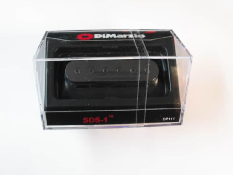 DiMarzio SDS-1 Single Coil Pick-up Black W/Black Poles DP 111 image 1