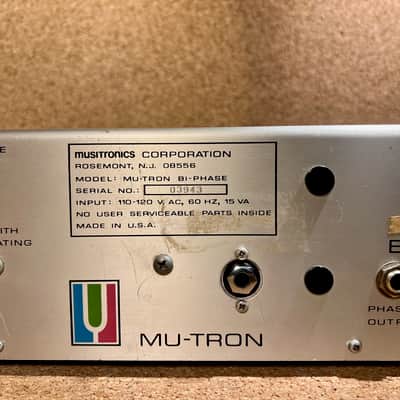 Mu-Tron Bi-Phase 1970s – Read Description image 11