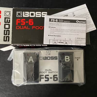 BOSS FS-6 Guitar Bass Dual Foot Switch Multi Use Amplifier Sustain Pedal image 1