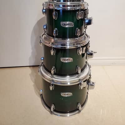 MAPEX 5PC "Pro M" Drum Kit - Gorgeous Maple Lacquered Emerald Green image 2