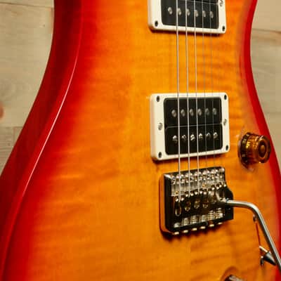 PRS Custom 24 Custom Color (Light Cherry Burst) Nickel Hardware - 2024 Model image 10