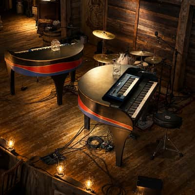Stanford Piano Shells Party Piano 2026 - black semi-gloss image 2