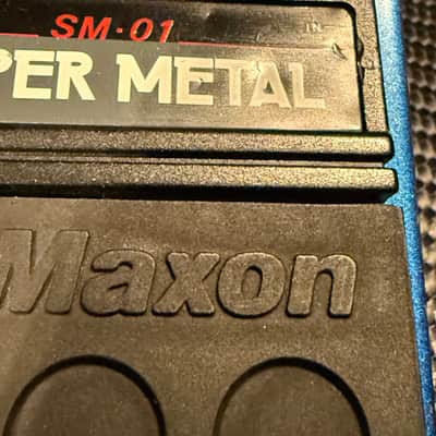 Maxon SM-01 Super Metal 1980s - Blue image 8