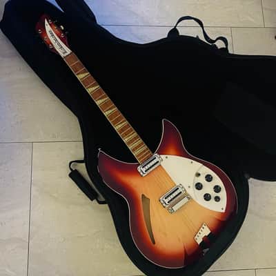 1999 Rickenbacker 360V64 6 String Guitar Fireglo 360 V64 image 21