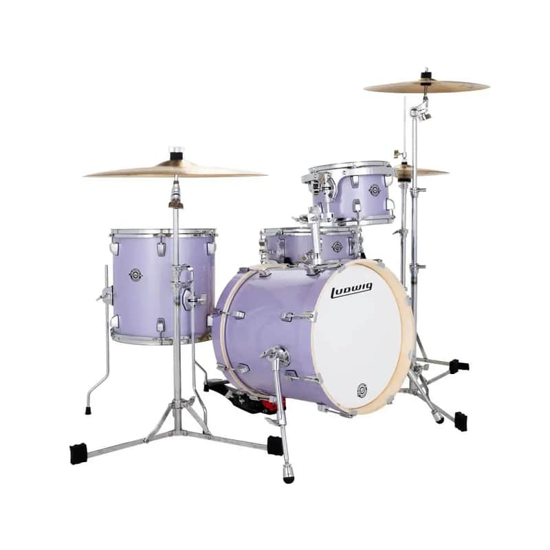 Ludwig Breakbeats Drum Set Lilac Sparkle image 1