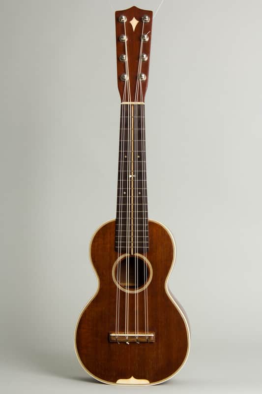 C. F. Martin  Style 3M Taropatch (1920), black chipboard case. image 1