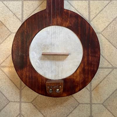 Fretless Mountain banjo, “the gambini” new, steel, poplar & cherry, made in West Virginia!! image 2