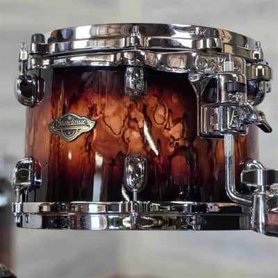Used Tama Starclassic Walnut/Birch 3pc Drum Set Molten Brown Burst - Very Good image 2