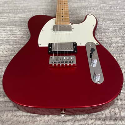 Squier Contemporary Telecaster HH (2018) – Dark Metallic Red, Maple Neck image 4