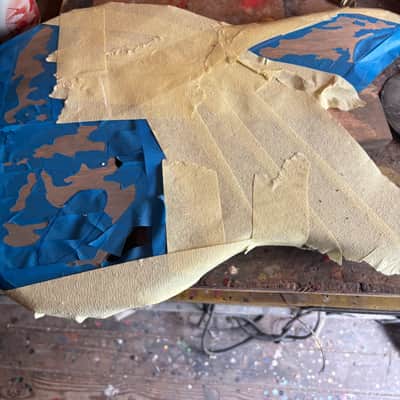 Stratocaster Body - Rory Gallagher tribute - Super Heavy Relic - 100% handcrafted in Italy - nitro image 7