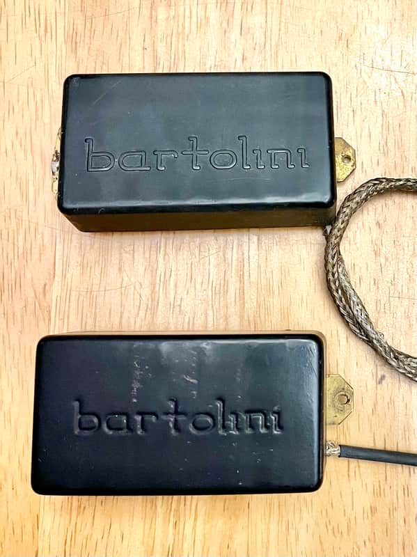 Bartolini Unmarked Humbucker Pickups 80’s or older - Black image 1