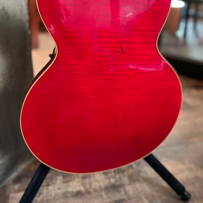 Gibson Es335 Dot Reissue Cherry Flame 1997 image 11