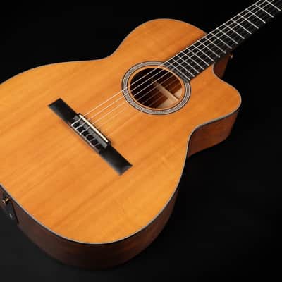 2020 Martin 000C12-16E Nylon - Natural | USA All Solid 000 Crossover Classical Guitar Cutaway Fishman Pickup | Case image 4