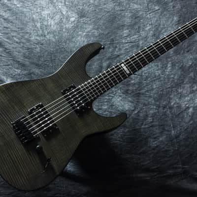 ESP LTD JD-600 Jon Donais Signature 2007 - See Thru Black Satin - VERY GOOD condition image 4