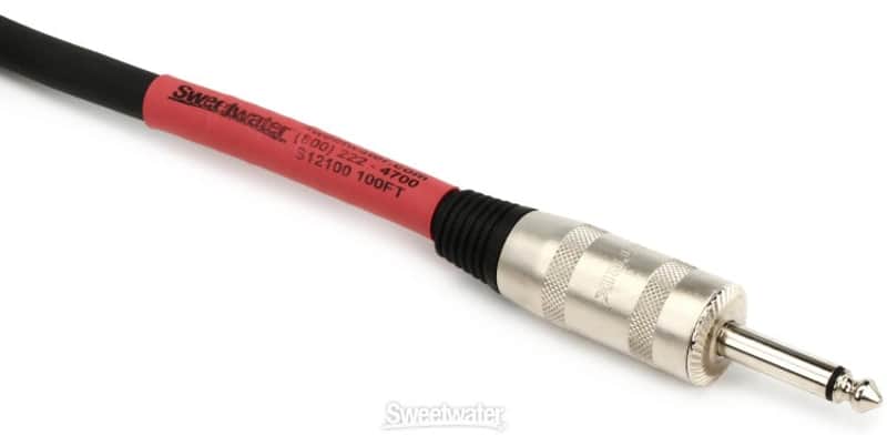 ProCo S12 Speaker Cable - 1/4 inch TS Jumbo to 1/4 inch Jumbo - 100 foot (S12100d1) image 1