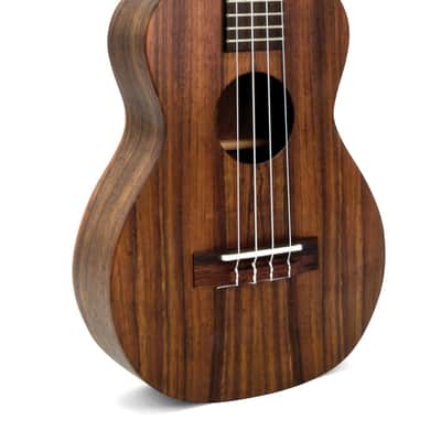 Lanikai Malibu Hawaiian Made Solid Koa Tenor Ukulele image 1