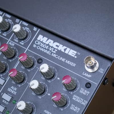 Mackie 1604 VLZ 16-Channel Mixing Console 1604VLZ Mixer Live Stage Band U287901 image 5