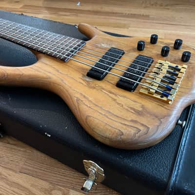 Ken Smith B6M 6 string bass guitar w hard case 1997 B S R M 6 image 15