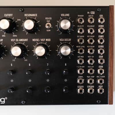 Moog DFAM Drummer From Another Mother Semi-Modular Analog Percussion Synthesizer 2018 - Present - Black/Wood image 6