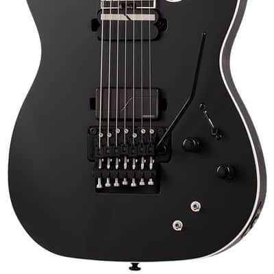 Schecter PT-7 FR-S SLS Elite Evil Twin Satin Black image 1