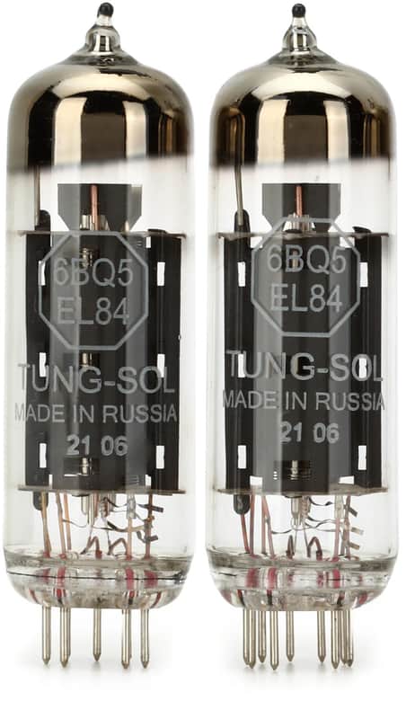 Tung-Sol EL84/6BQ5 Power Tubes - Matched Duet (2-pack) Bundle image 1