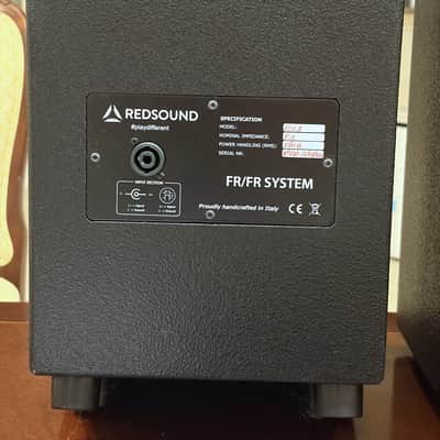 Red Sound Elis.8 (Elis 8) Powered Stereo Pair 2022 - Black image 5