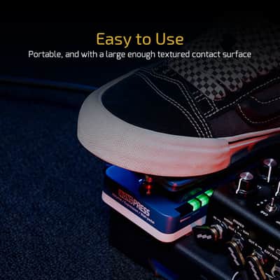 HOTONE Cory Wong Signature Press Pedal 4 in 1 Switchable Wah & Active Volume & Passive Expression Effects Pedal with Visible Pedal Position Indicators (Shipping from US/EU local warehouse) image 6