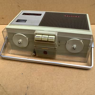 Philips Vintage Portable analog reel to reel tape player recorder image 7