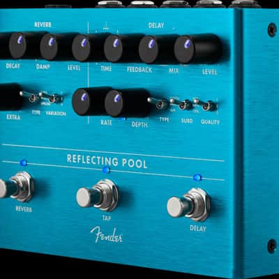 Fender Reflecting Pool Delay/Reverb Guitar Pedal 0234546000 image 4