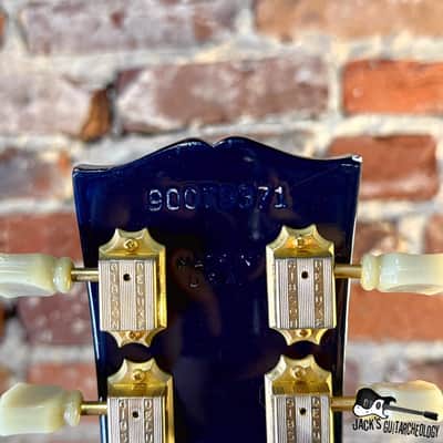 Gibson USA Blueshawk Electric Guitar w/ HSC *HEADSTOCK REPAIR* (1999 - Chicago Blue) image 10