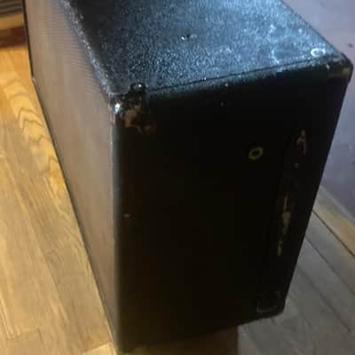 Fender Bassman 2-12 Speaker Cabinet Early -60s - Black Tolex image 4