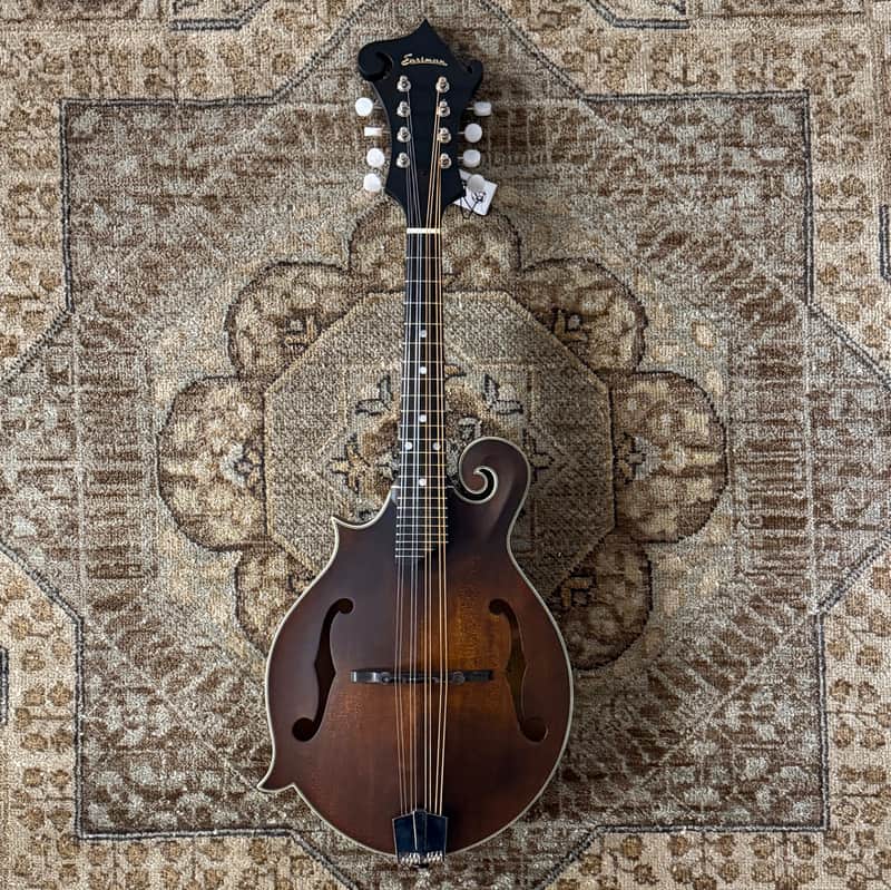 Eastman MD315L Left Handed F-Style Mandolin w/ Gig Bag & Free Pro Setup image 1