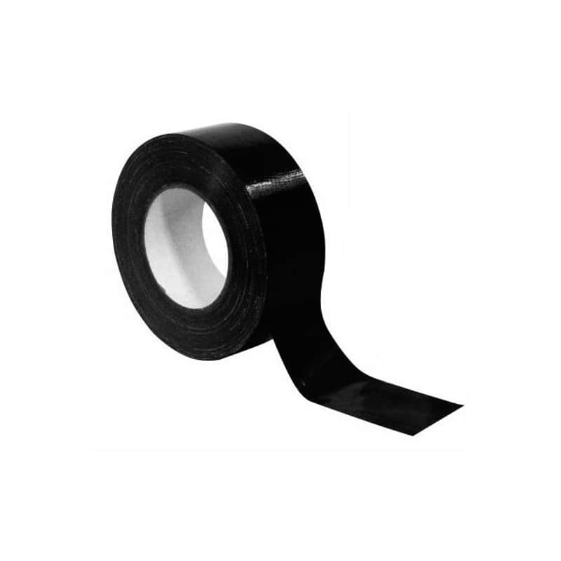EUROLITE Stagetape Pro 50/50 Gaffatape schwarz Zum Abkleben von Kabeln auf Böden oder Wänden image 1