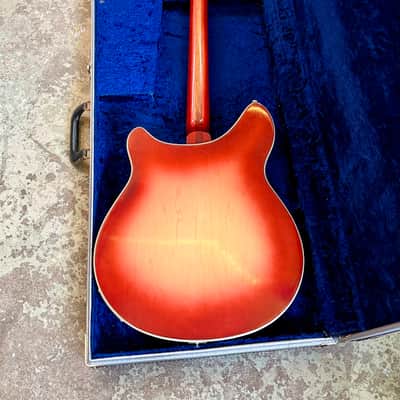 Rickenbacker 365 1966 - Fireglo original vintage USA 360 vibrato stereo image 12