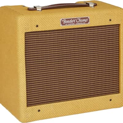 Fender '57 Custom Champ Hand-Wired Electric Guitar Tube Combo Amplifier, 5W, Tweed image 1