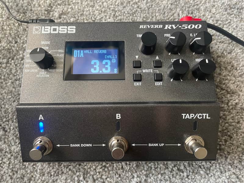 Boss RV-500 Reverb 2017 - Present - Black image 1