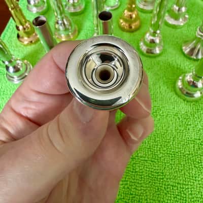 Schilke Custom Trumpet Mouthpiece size 10A4z 2025 - Silver Plated image 2