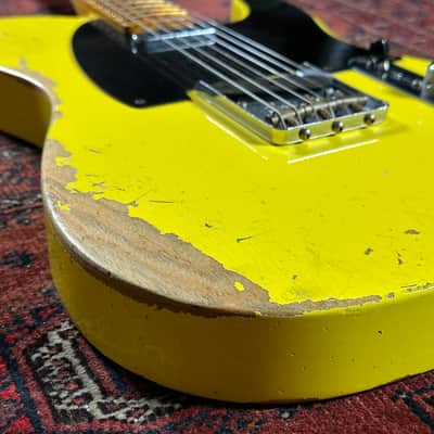 Fender Custom Shop '52 Heavy Relic Telecaster 2013 Graffiti Yellow image 7