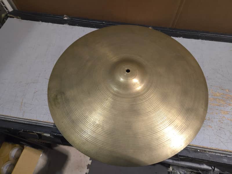Zildjian 22" A. Zildjian '70s Stamp Ride Cymbal 1970s - Traditional image 1