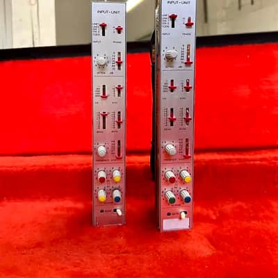 PAIR -Studer 089 micpre EQ Input modules 1970’s preamp equalizer channel strips image 1
