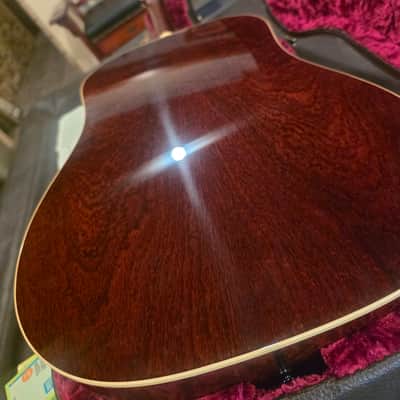 Taylor XXV-DR 25th Anniversary Dreadnought 1999 - Natural with Caramel-Stained Back and Sides image 3