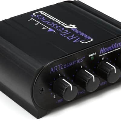 ART HeadAmp 4 4-channel Headphone Amplifier image 2