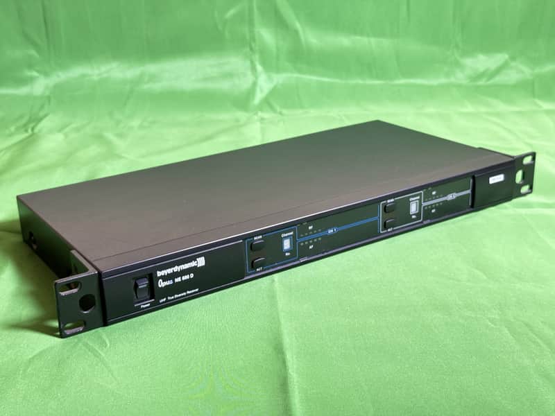 BeyerDynamic Opus NE 600D 2 Channel UHF 790-814 MHz True Diversity Receiver image 1