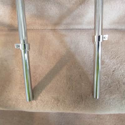 Pacific PDP (2) long unilock tom mounting arms/posts, 3/4 inch diameter excellent image 3