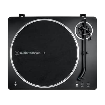 Audio-Technica AT-LP70XBT Fully Automatic Wireless Belt-Drive Turntable w/ Record Care Bundle image 4
