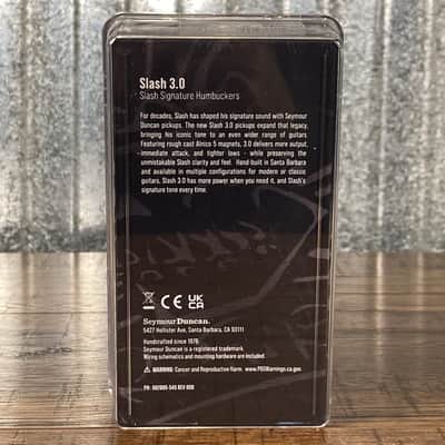 Seymour Duncan Slash 3.0 Humbucker Bridge Zebra 4 Conductor Guitar Pickup 11104-42-Z-4C-bpSh image 3