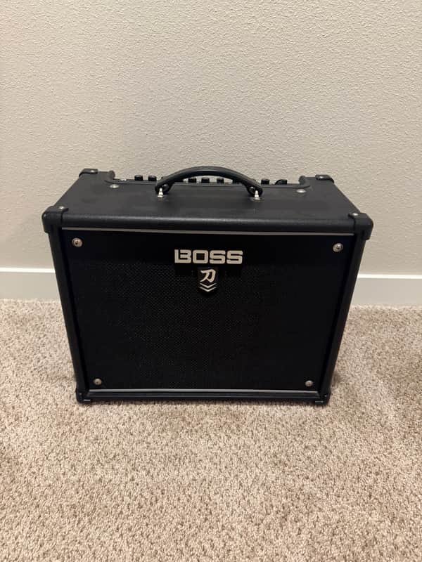 Boss Katana-50 Gen 3 50-Watt 1x12" Digital Modeling Guitar Combo 2024 - Present - Black image 1