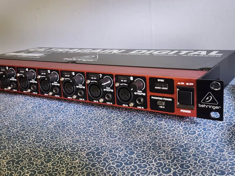Behringer Ultragain Digital ADA8200 8-Channel Mic Preamp | Reverb