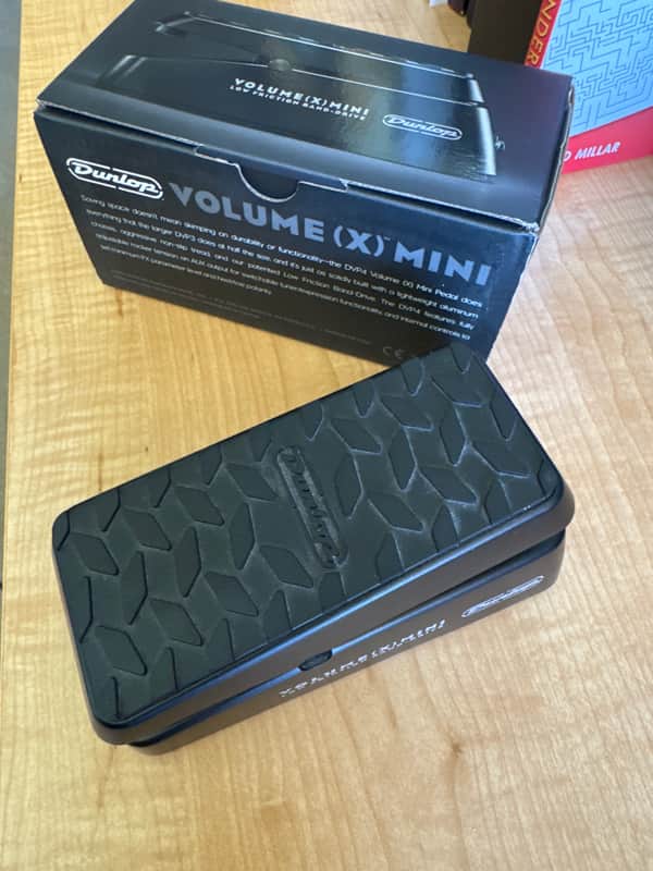 Dunlop DVP4 Volume X Mini Pedal 2016 - Present - Black image 1